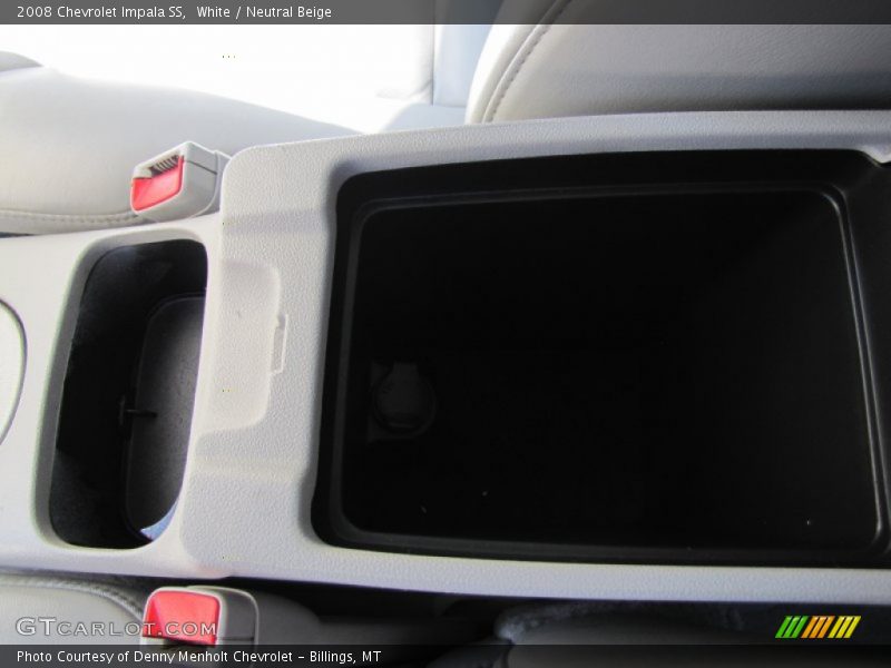 White / Neutral Beige 2008 Chevrolet Impala SS