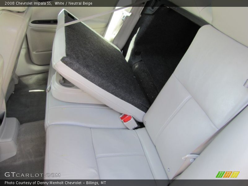 White / Neutral Beige 2008 Chevrolet Impala SS