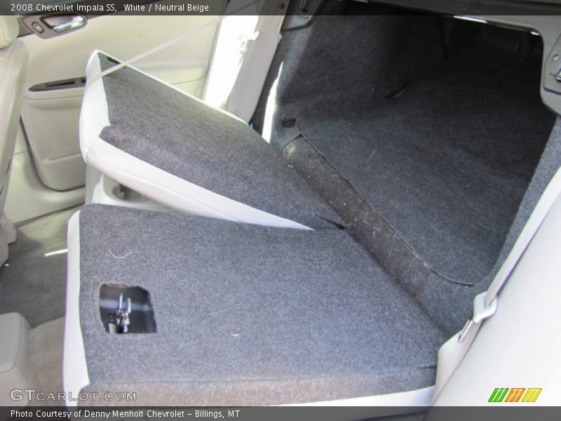 White / Neutral Beige 2008 Chevrolet Impala SS