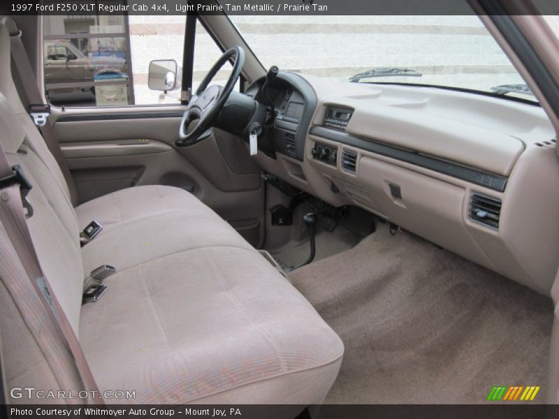  1997 F250 XLT Regular Cab 4x4 Prairie Tan Interior