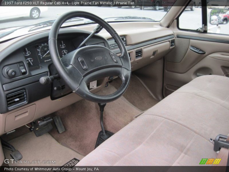  1997 F250 XLT Regular Cab 4x4 Prairie Tan Interior