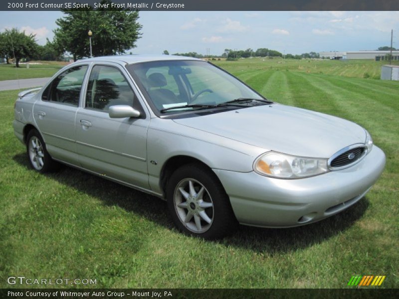 Silver Frost Metallic / Greystone 2000 Ford Contour SE Sport