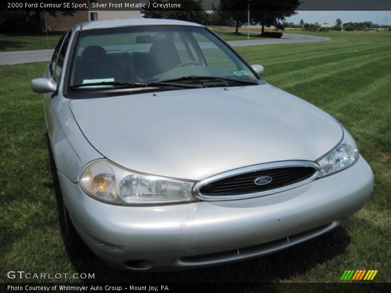 Silver Frost Metallic / Greystone 2000 Ford Contour SE Sport