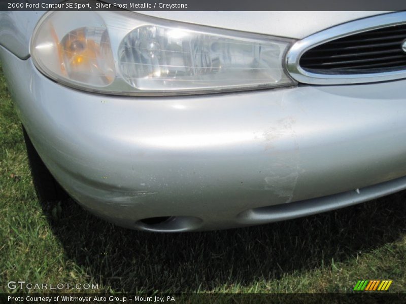 Silver Frost Metallic / Greystone 2000 Ford Contour SE Sport