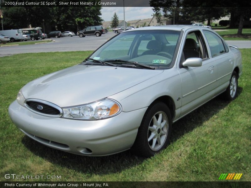 Silver Frost Metallic / Greystone 2000 Ford Contour SE Sport