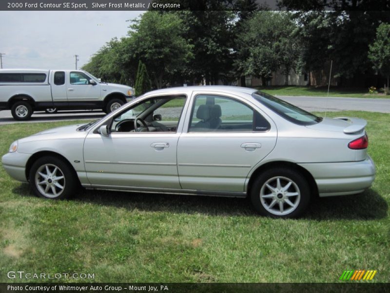 Silver Frost Metallic / Greystone 2000 Ford Contour SE Sport