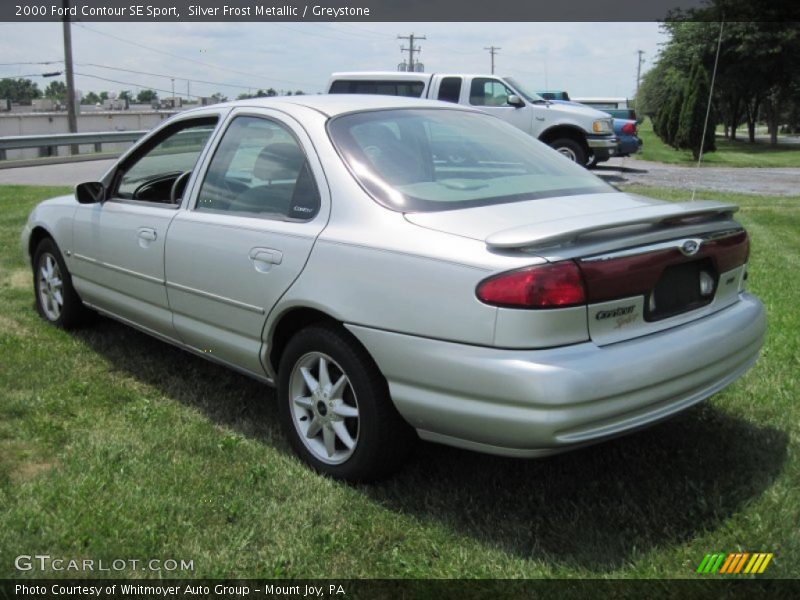Silver Frost Metallic / Greystone 2000 Ford Contour SE Sport