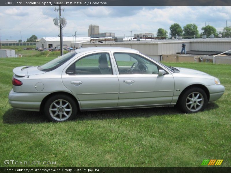 Silver Frost Metallic / Greystone 2000 Ford Contour SE Sport