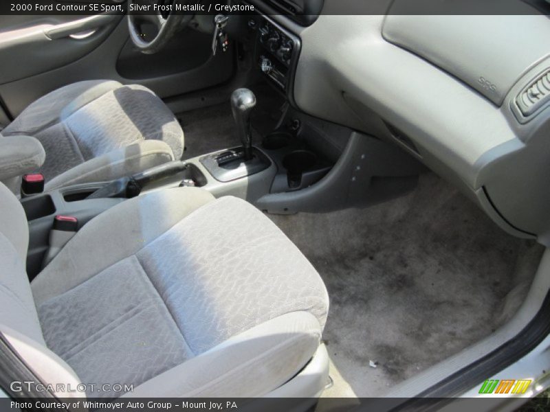  2000 Contour SE Sport Greystone Interior