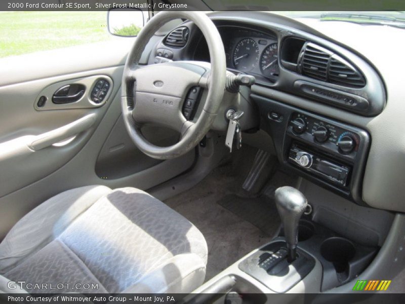 Dashboard of 2000 Contour SE Sport