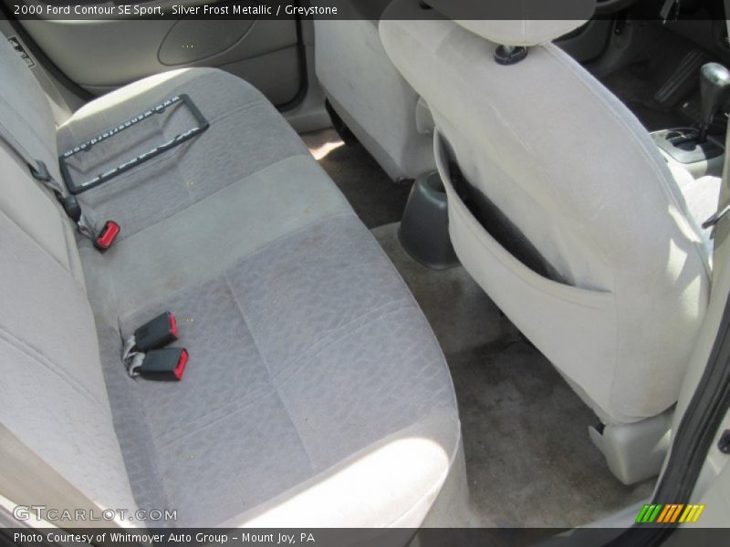  2000 Contour SE Sport Greystone Interior