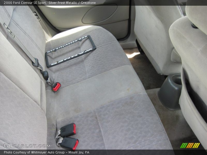 Silver Frost Metallic / Greystone 2000 Ford Contour SE Sport