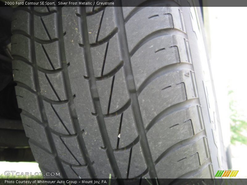 Silver Frost Metallic / Greystone 2000 Ford Contour SE Sport
