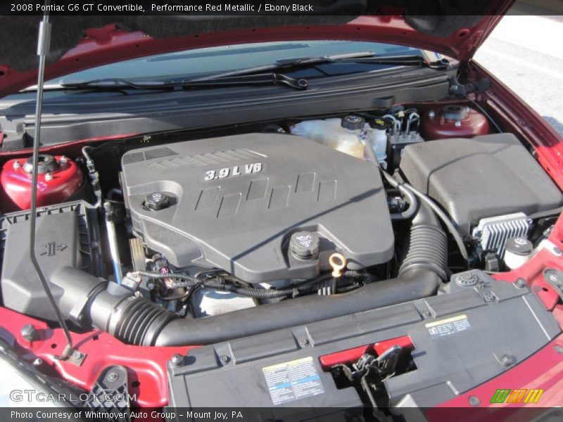  2008 G6 GT Convertible Engine - 3.9 Liter OHV 12-Valve VVT V6