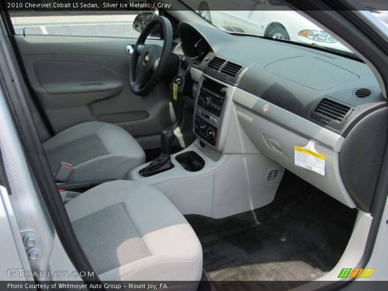 Silver Ice Metallic / Gray 2010 Chevrolet Cobalt LS Sedan