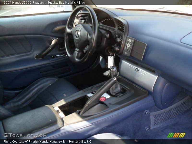  2004 S2000 Roadster Blue Interior