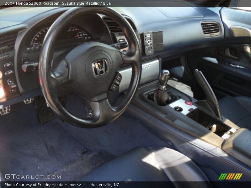  2004 S2000 Roadster Blue Interior