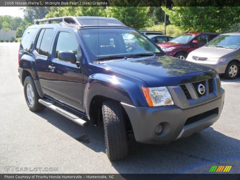 Midnight Blue Pearl / Steel/Graphite 2006 Nissan Xterra S