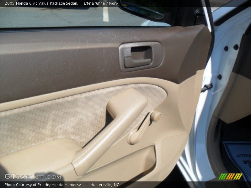 Taffeta White / Ivory 2005 Honda Civic Value Package Sedan