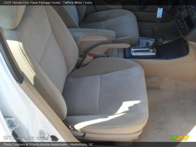 Taffeta White / Ivory 2005 Honda Civic Value Package Sedan