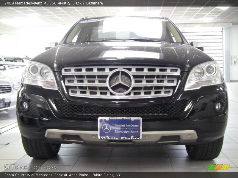 Black / Cashmere 2009 Mercedes-Benz ML 350 4Matic