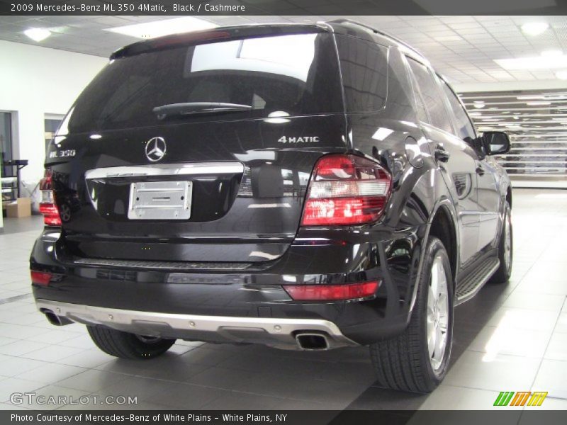 Black / Cashmere 2009 Mercedes-Benz ML 350 4Matic