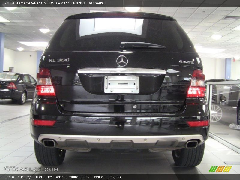 Black / Cashmere 2009 Mercedes-Benz ML 350 4Matic