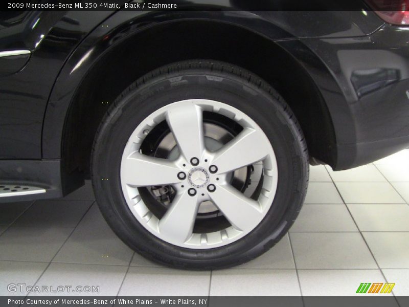 Black / Cashmere 2009 Mercedes-Benz ML 350 4Matic
