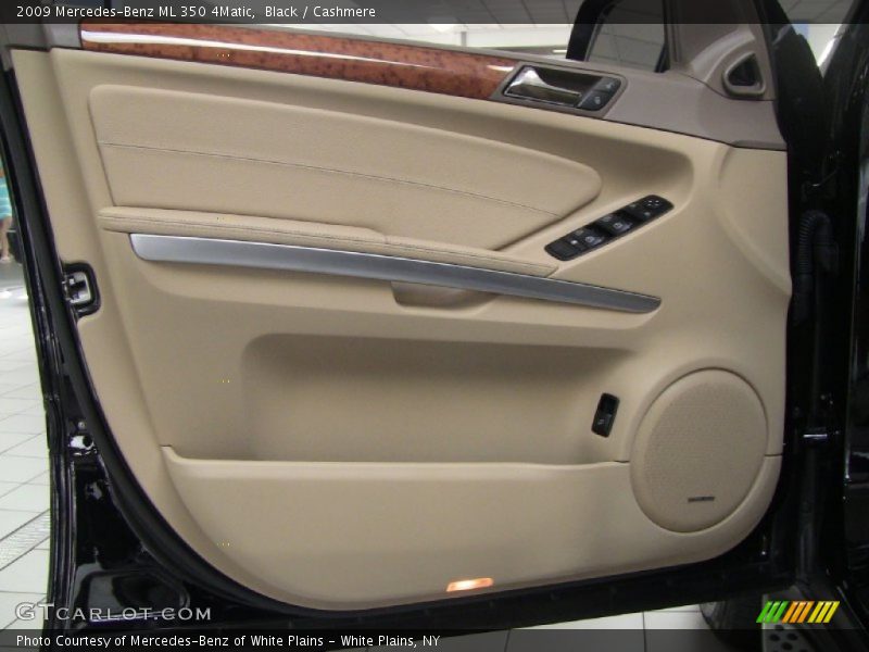 Black / Cashmere 2009 Mercedes-Benz ML 350 4Matic