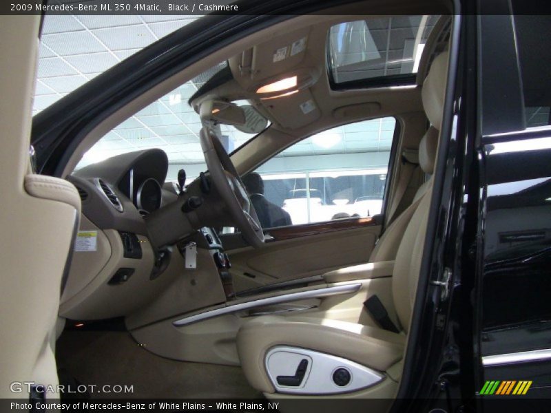 Black / Cashmere 2009 Mercedes-Benz ML 350 4Matic
