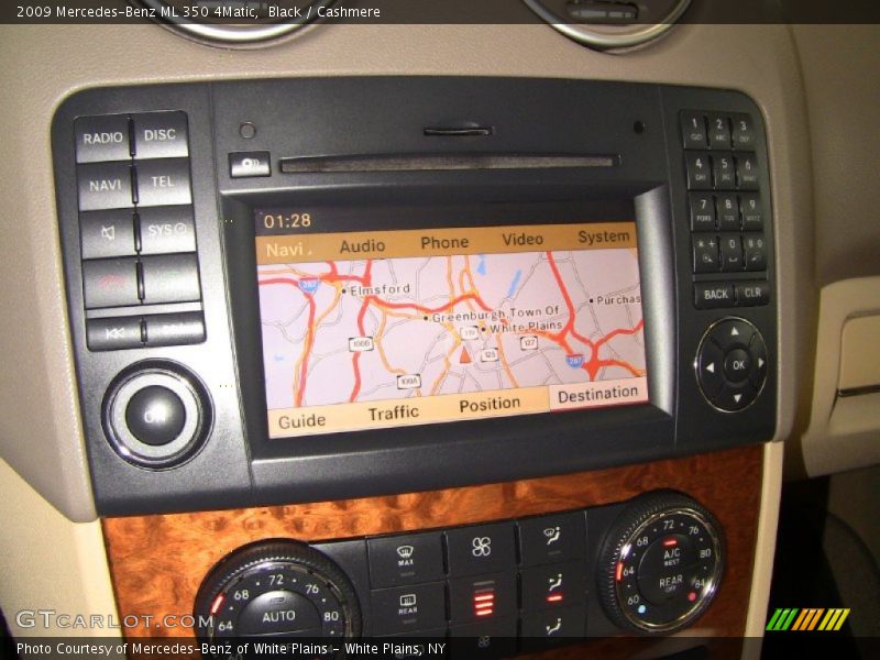 Black / Cashmere 2009 Mercedes-Benz ML 350 4Matic