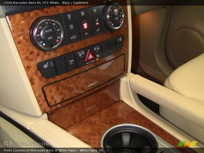 Black / Cashmere 2009 Mercedes-Benz ML 350 4Matic