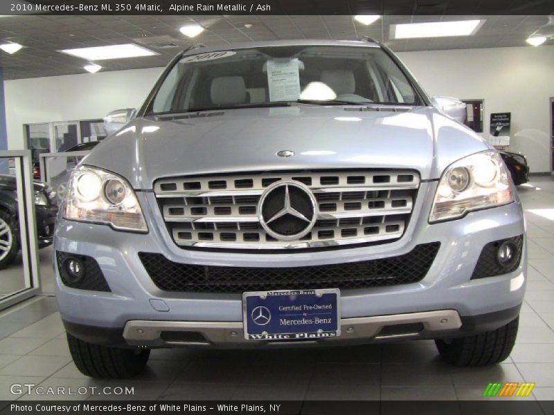 Alpine Rain Metallic / Ash 2010 Mercedes-Benz ML 350 4Matic
