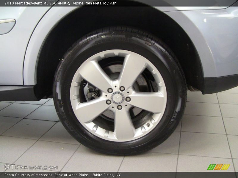 Alpine Rain Metallic / Ash 2010 Mercedes-Benz ML 350 4Matic