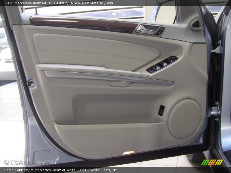 Alpine Rain Metallic / Ash 2010 Mercedes-Benz ML 350 4Matic