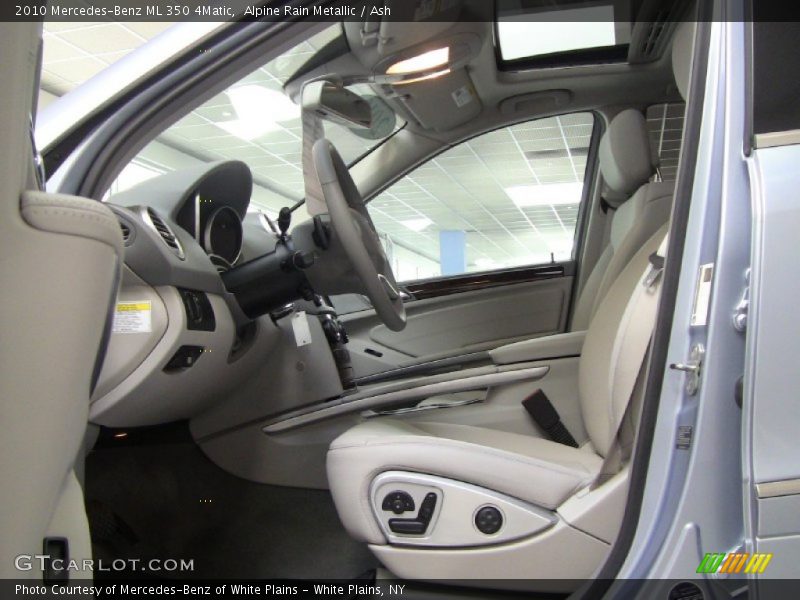 Alpine Rain Metallic / Ash 2010 Mercedes-Benz ML 350 4Matic