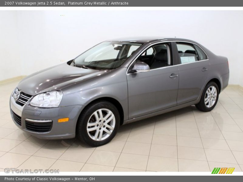 Platinum Grey Metallic / Anthracite 2007 Volkswagen Jetta 2.5 Sedan