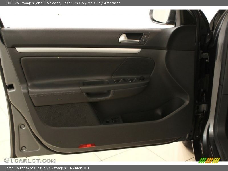 Platinum Grey Metallic / Anthracite 2007 Volkswagen Jetta 2.5 Sedan