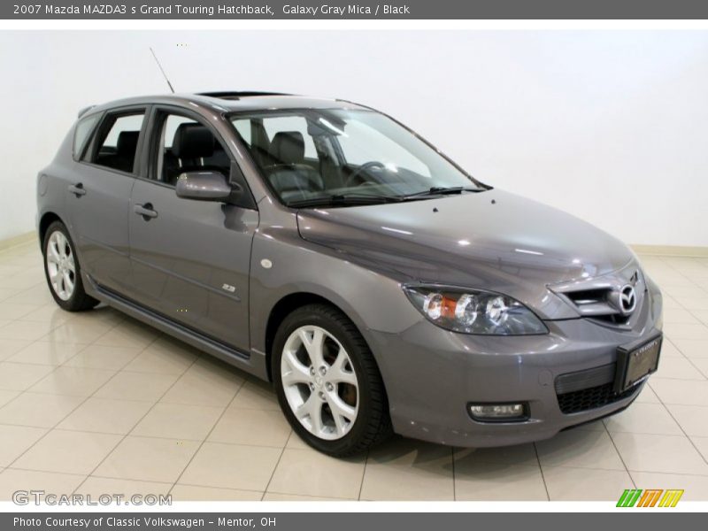 Front 3/4 View of 2007 MAZDA3 s Grand Touring Hatchback