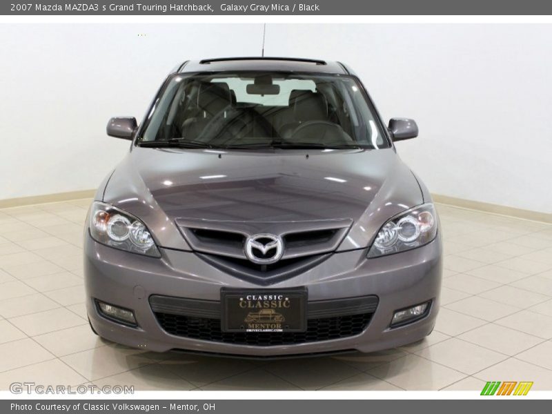 Galaxy Gray Mica / Black 2007 Mazda MAZDA3 s Grand Touring Hatchback