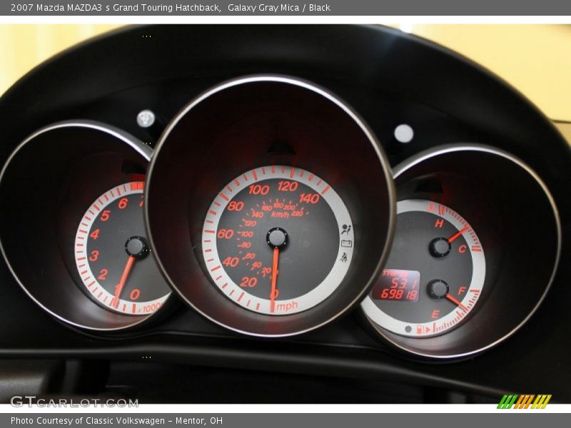 2007 MAZDA3 s Grand Touring Hatchback s Grand Touring Hatchback Gauges