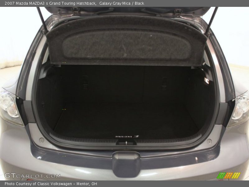 Galaxy Gray Mica / Black 2007 Mazda MAZDA3 s Grand Touring Hatchback