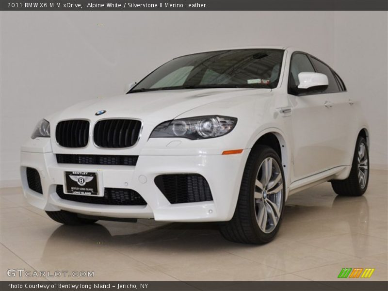 Alpine White / Silverstone II Merino Leather 2011 BMW X6 M M xDrive