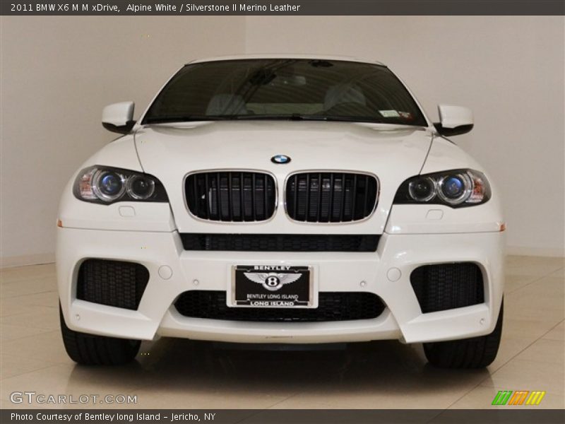 Alpine White / Silverstone II Merino Leather 2011 BMW X6 M M xDrive