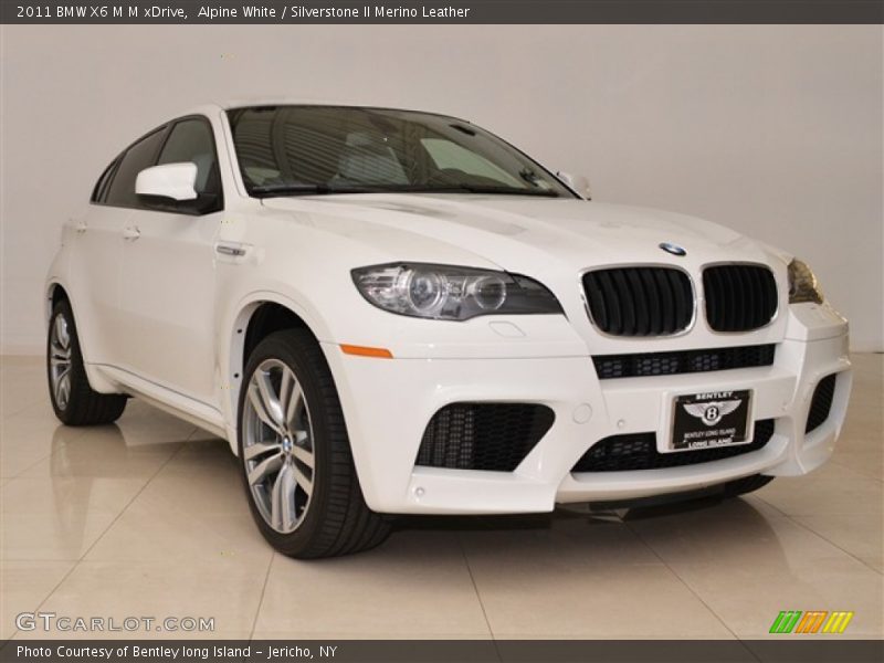 Alpine White / Silverstone II Merino Leather 2011 BMW X6 M M xDrive