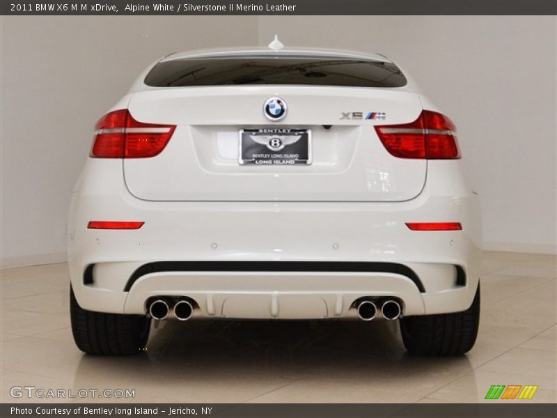 Alpine White / Silverstone II Merino Leather 2011 BMW X6 M M xDrive