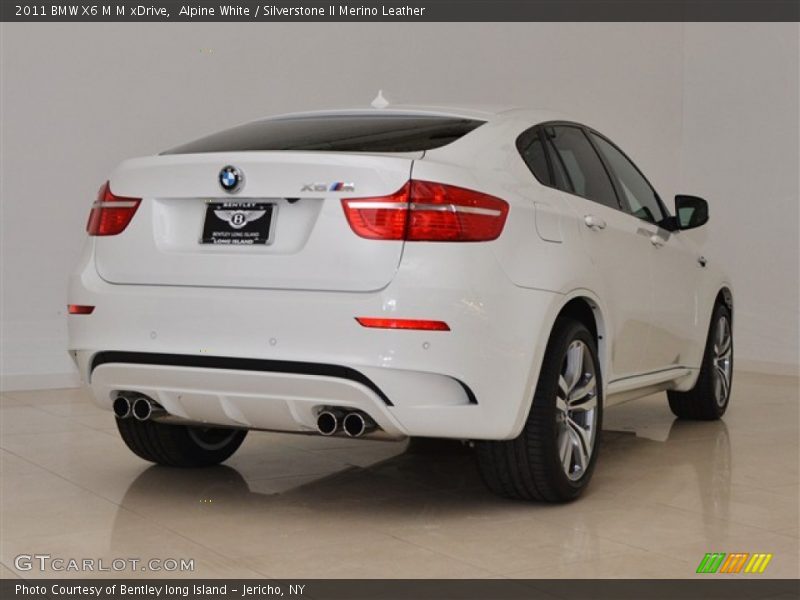 Alpine White / Silverstone II Merino Leather 2011 BMW X6 M M xDrive