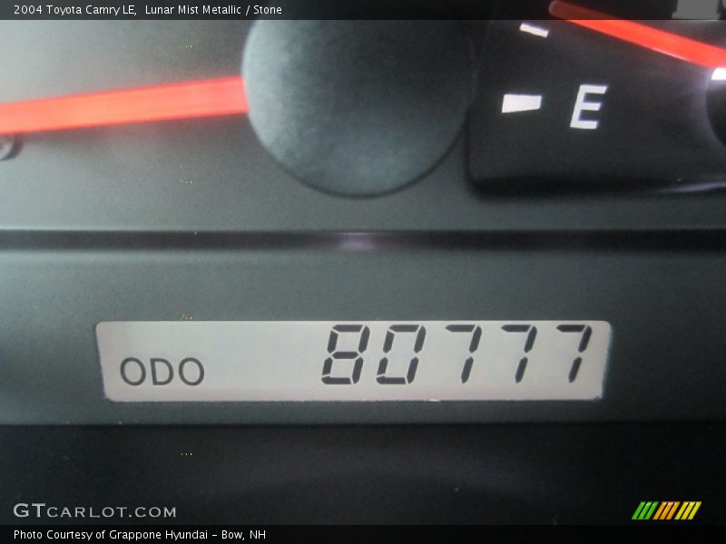 Lunar Mist Metallic / Stone 2004 Toyota Camry LE