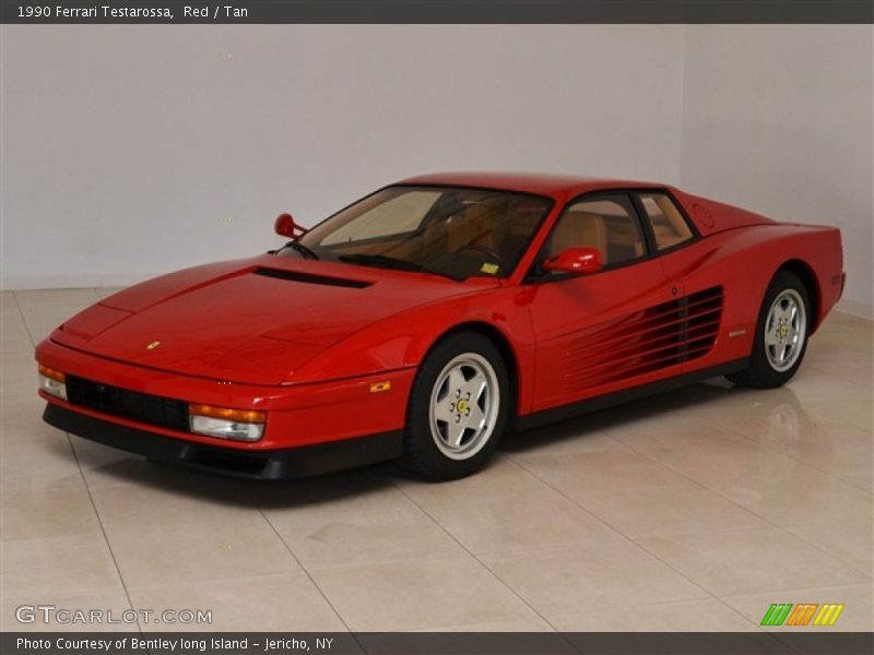 Front 3/4 View of 1990 Testarossa 