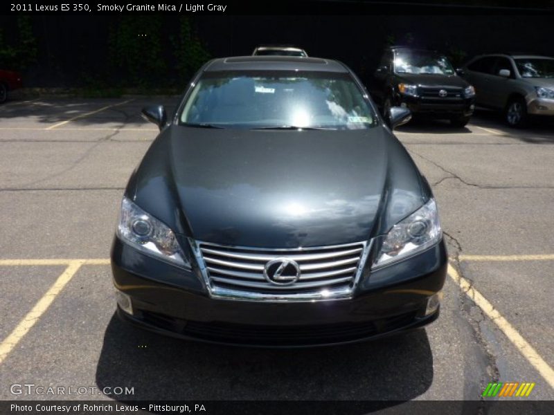 Smoky Granite Mica / Light Gray 2011 Lexus ES 350